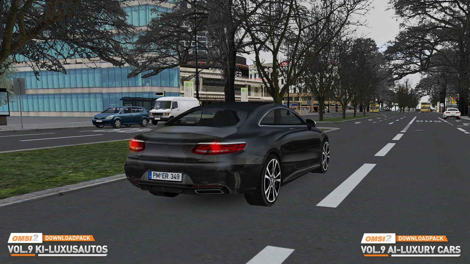 OMSI 2 Add-on Downloadpack Vol. 9 – KI-Luxusautos (PC Steam Key - Global)