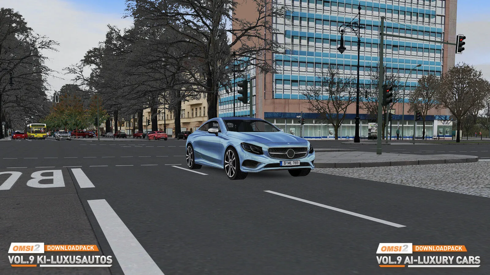 OMSI 2 Add-on Downloadpack Vol. 9 – KI-Luxusautos (PC Steam Key - Global)