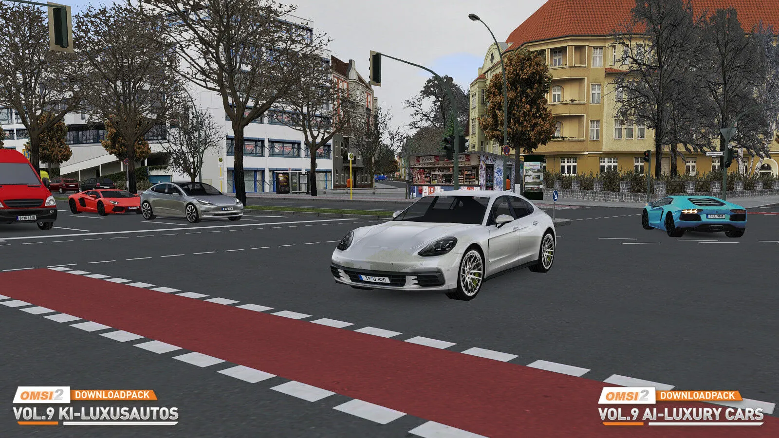 OMSI 2 Add-on Downloadpack Vol. 9 – KI-Luxusautos (PC Steam Key - Global)