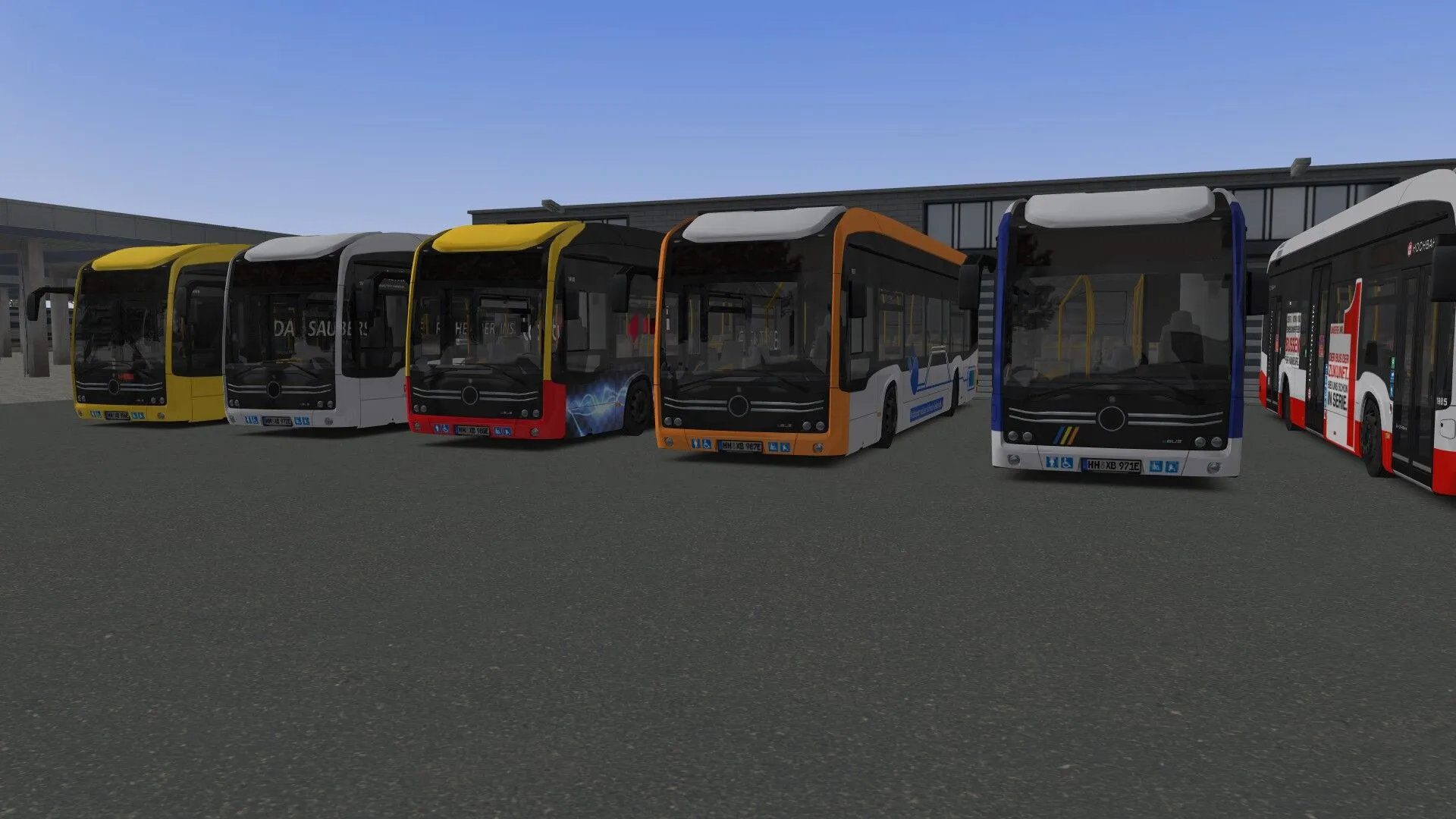 OMSI 2 Add-On E-Bus Hamburg (PC Steam Key - Global)