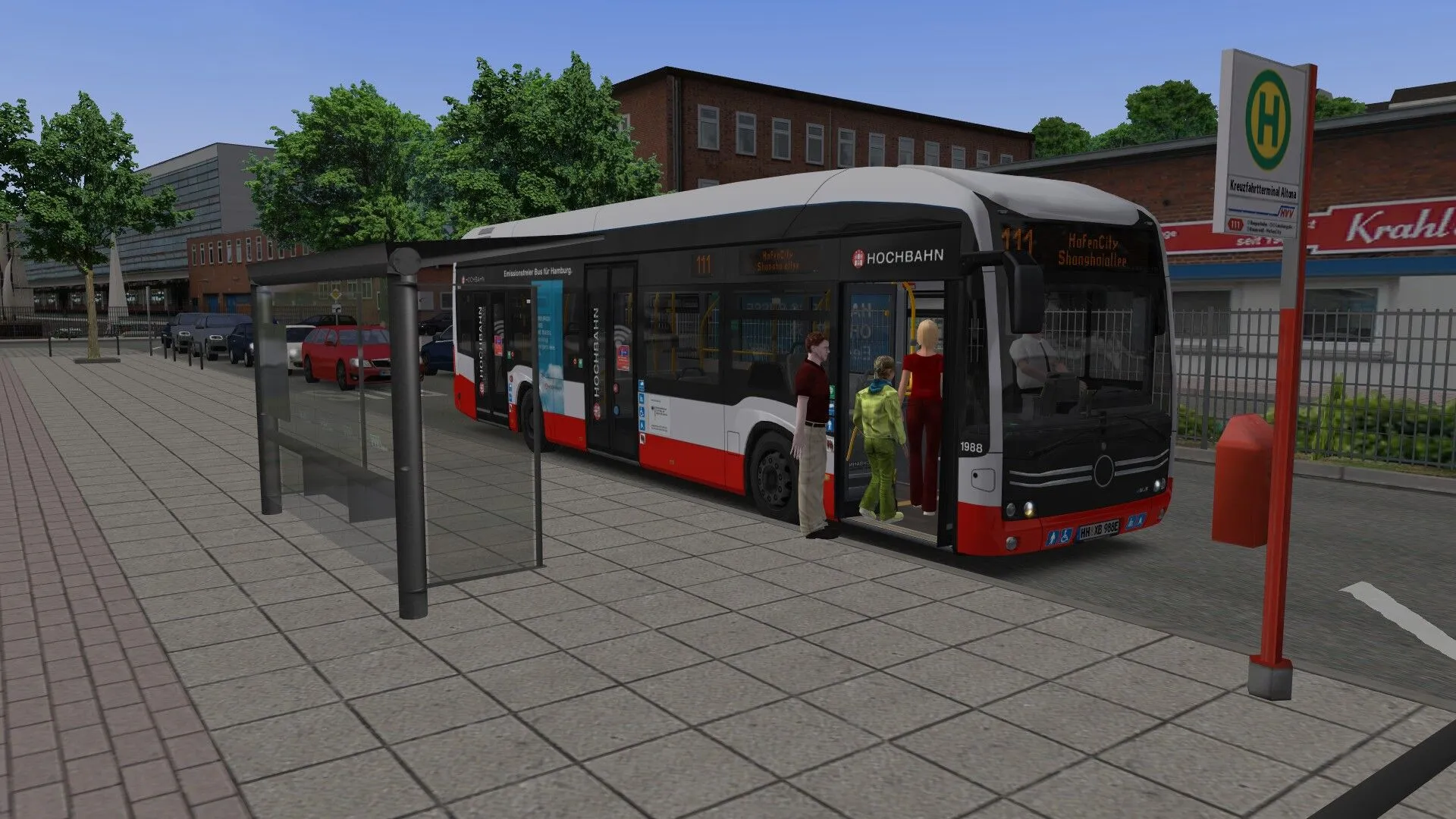 OMSI 2 Add-On E-Bus Hamburg (PC Steam Key - Global)