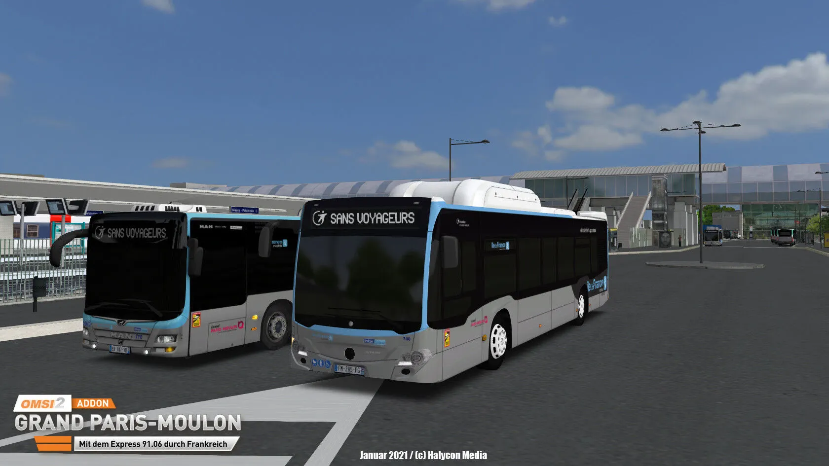 OMSI 2 Add-on Grand Paris-Moulon (PC Steam Key - Global)