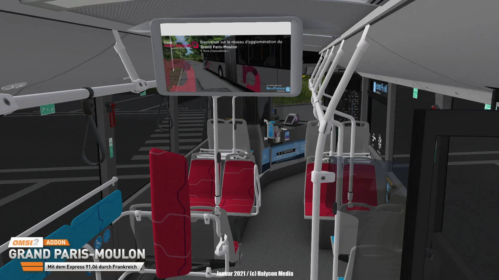 OMSI 2 Add-on Grand Paris-Moulon (PC Steam Key - Global)