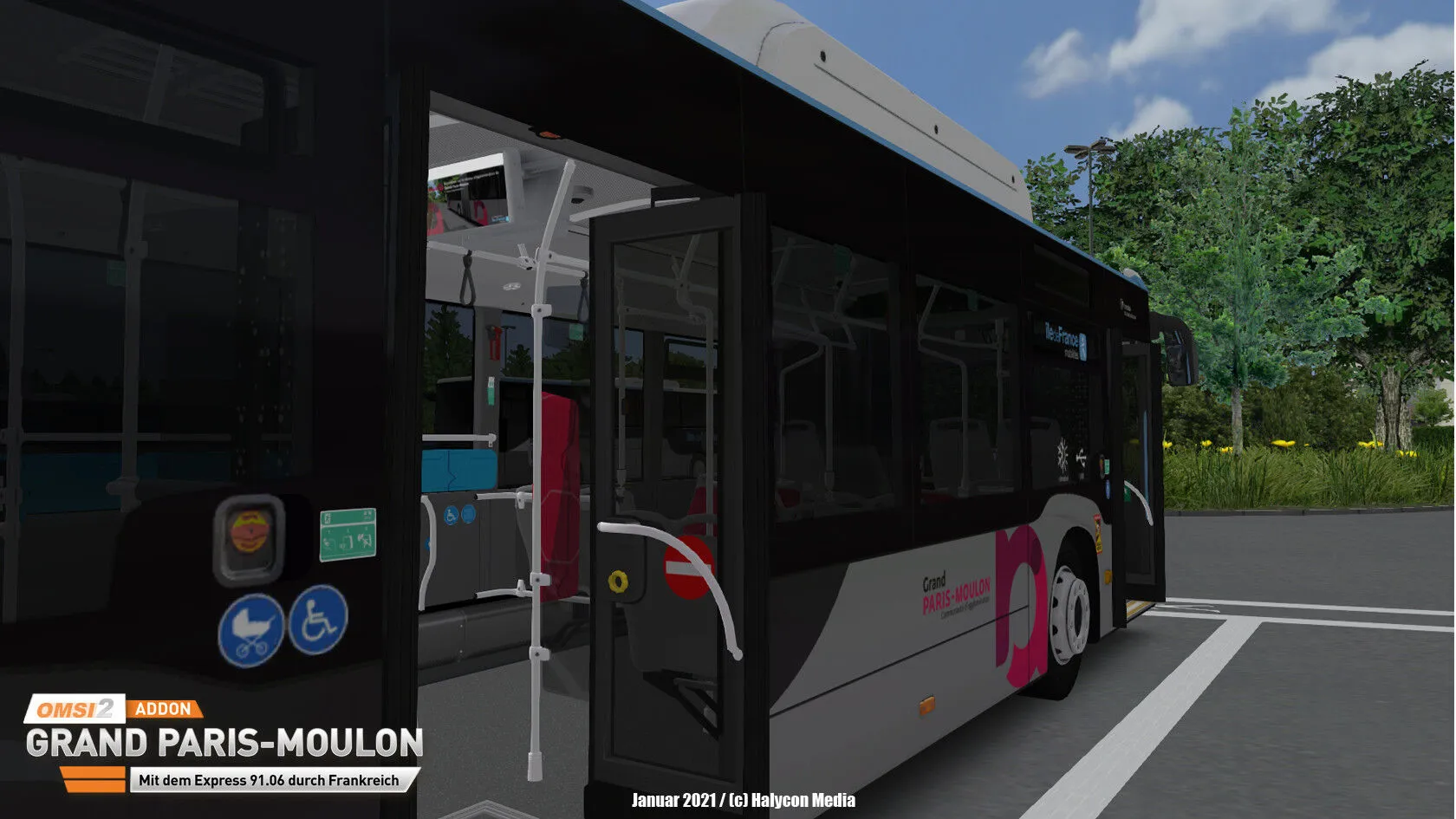 OMSI 2 Add-on Grand Paris-Moulon (PC Steam Key - Global)