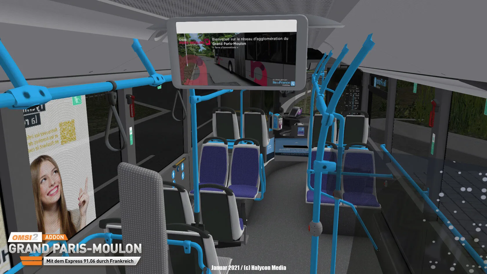 OMSI 2 Add-on Grand Paris-Moulon (PC Steam Key - Global)