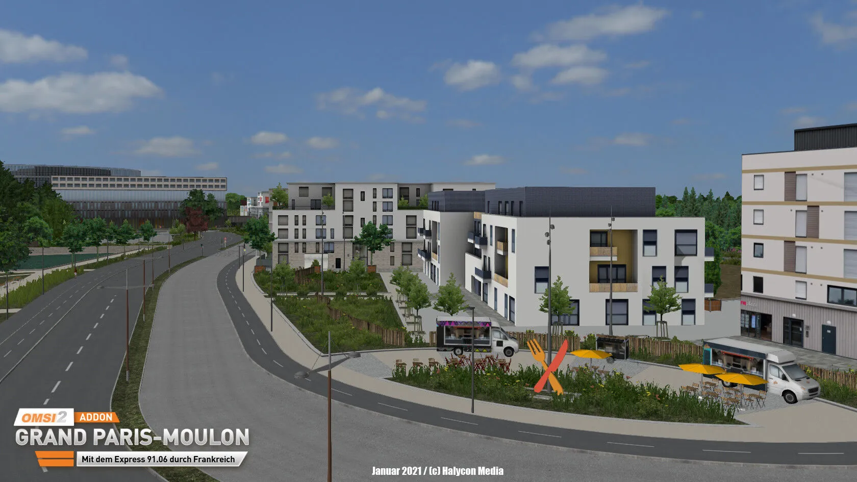 OMSI 2 Add-on Grand Paris-Moulon (PC Steam Key - Global)