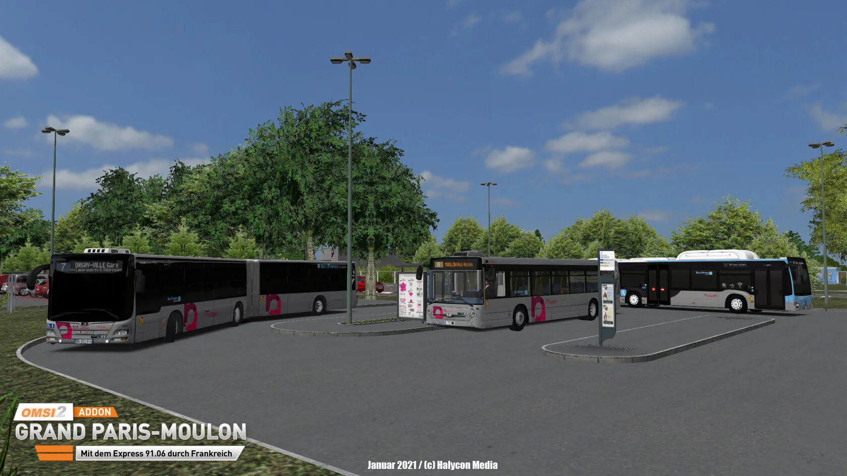 OMSI 2 Add-on Grand Paris-Moulon (PC Steam Key - Global)