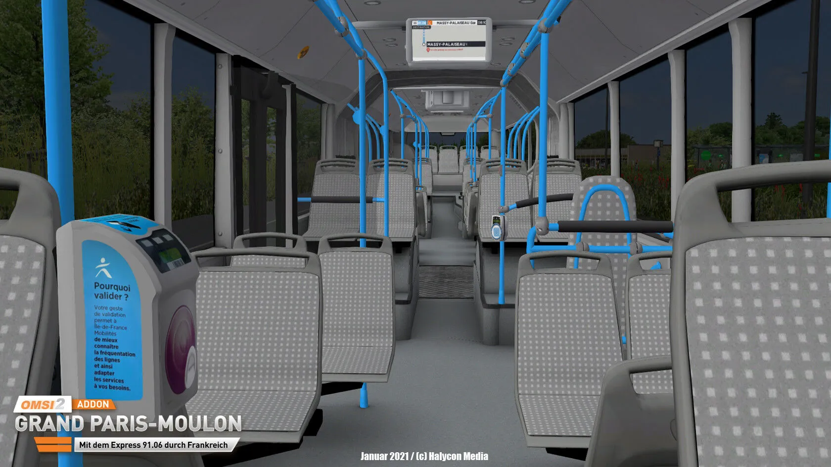 OMSI 2 Add-on Grand Paris-Moulon (PC Steam Key - Global)