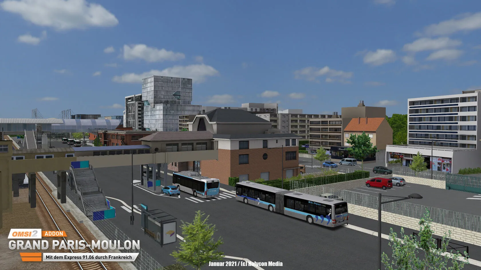 OMSI 2 Add-on Grand Paris-Moulon (PC Steam Key - Global)