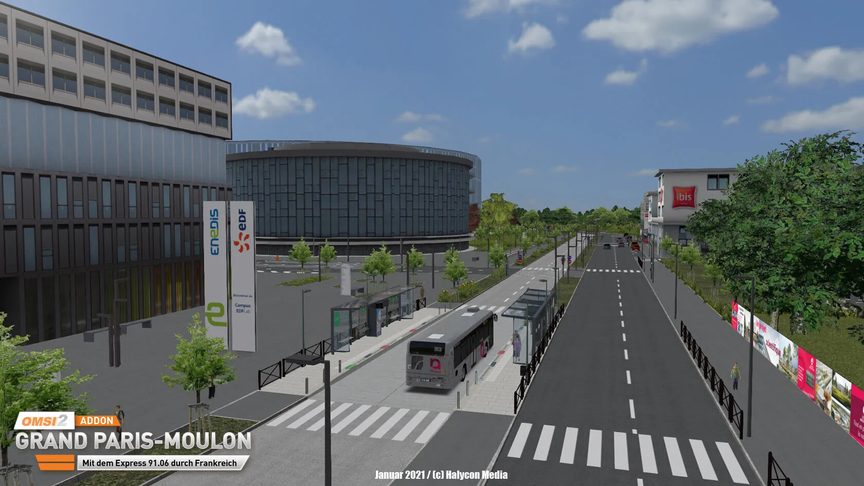 OMSI 2 Add-on Grand Paris-Moulon (PC Steam Key - Global)