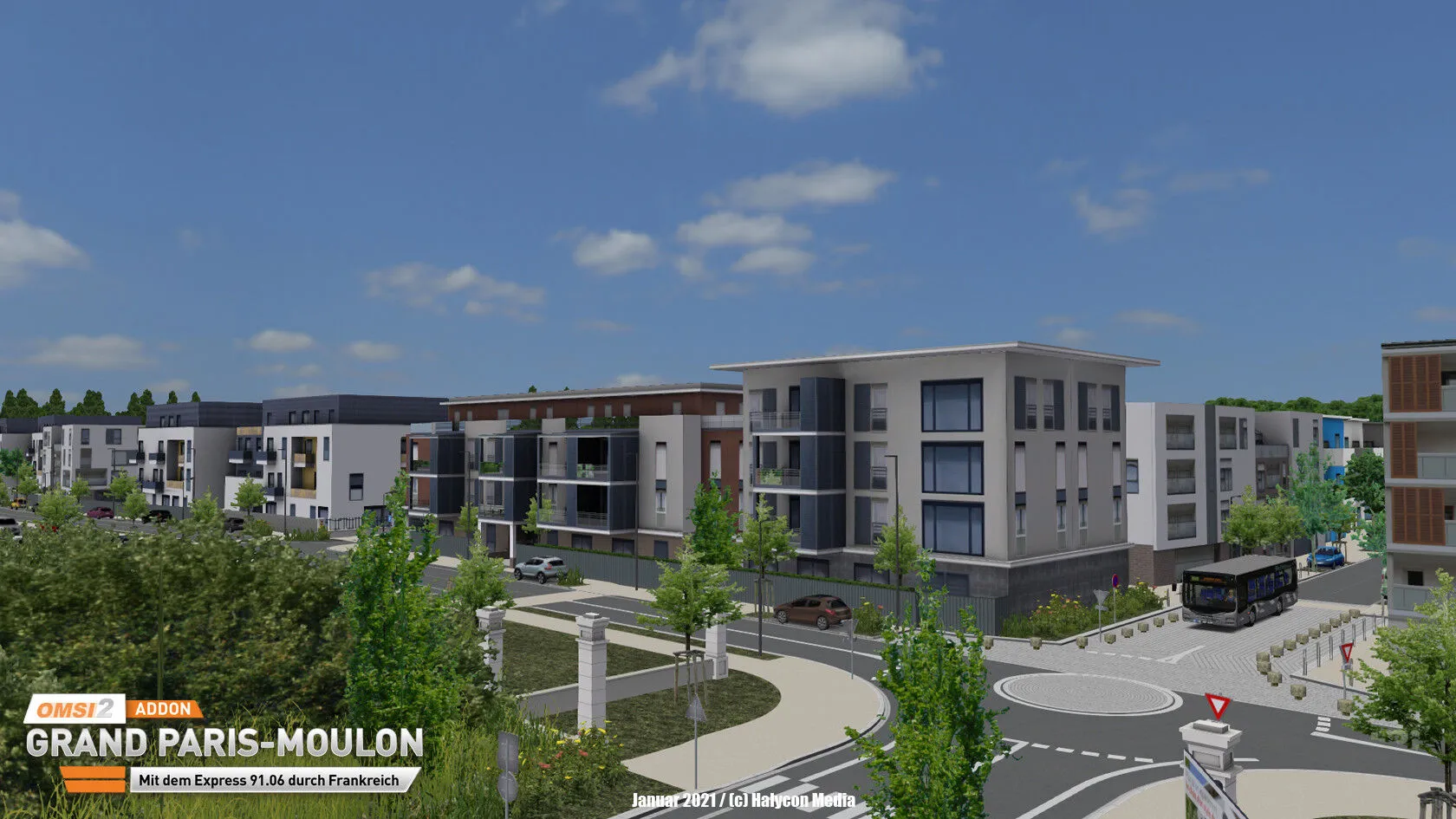 OMSI 2 Add-on Grand Paris-Moulon (PC Steam Key - Global)