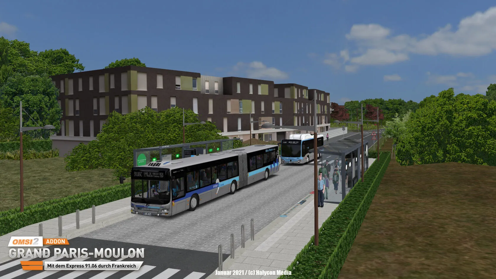 OMSI 2 Add-on Grand Paris-Moulon (PC Steam Key - Global)