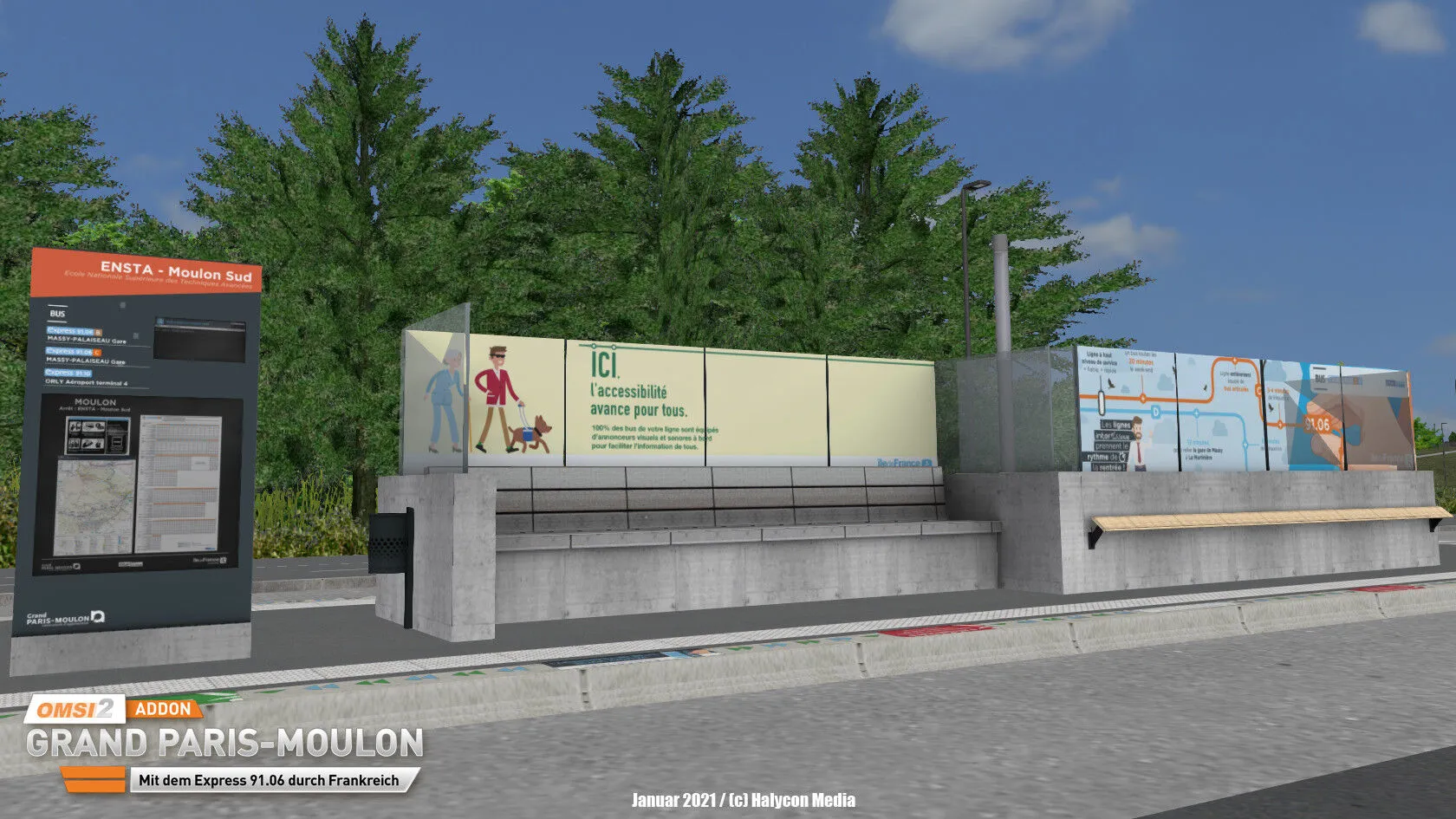 OMSI 2 Add-on Grand Paris-Moulon (PC Steam Key - Global)