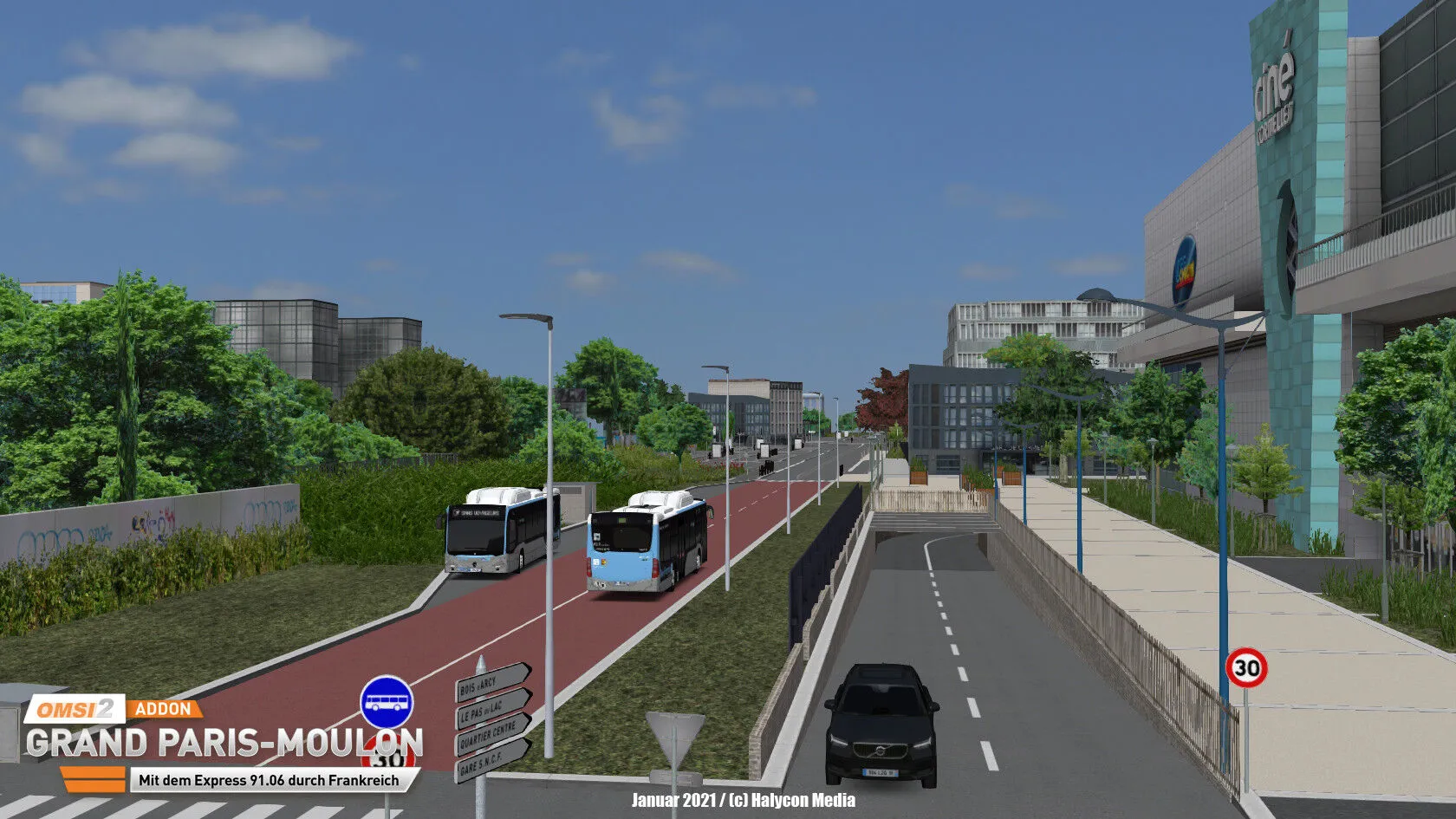 OMSI 2 Add-on Grand Paris-Moulon (PC Steam Key - Global)