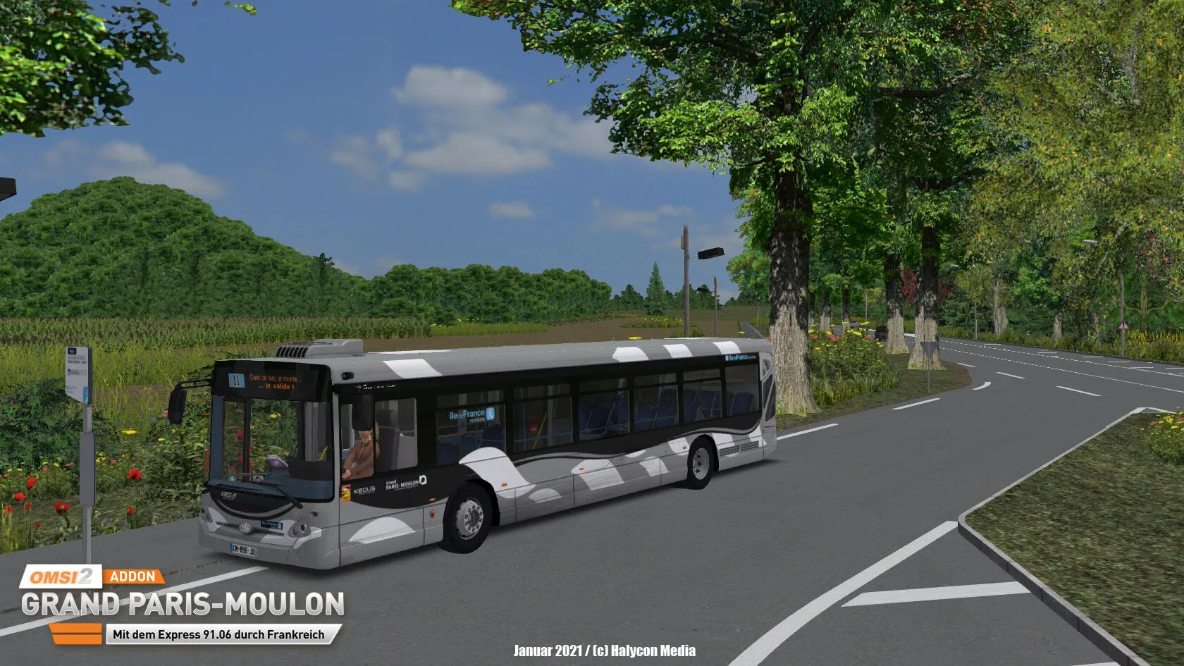 OMSI 2 Add-on Grand Paris-Moulon (PC Steam Key - Global)