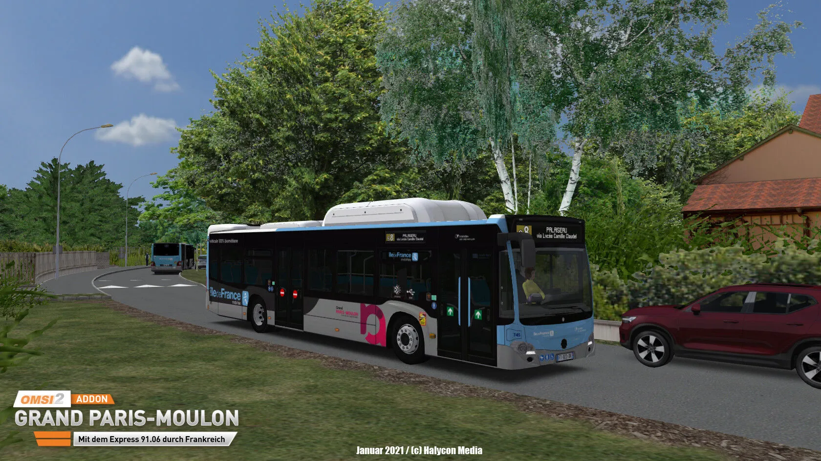 OMSI 2 Add-on Grand Paris-Moulon (PC Steam Key - Global)