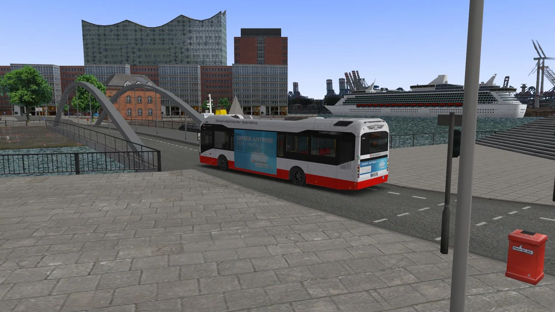 OMSI 2 Add-On HafenCity - Hamburg modern (PC Steam Key - Global)