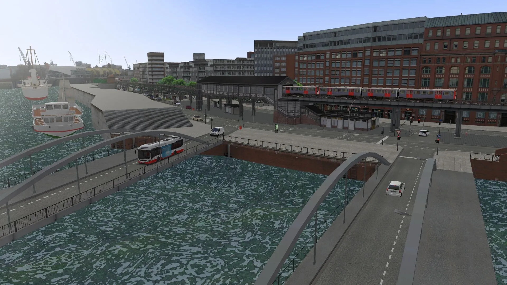 OMSI 2 Add-On HafenCity - Hamburg modern (PC Steam Key - Global)