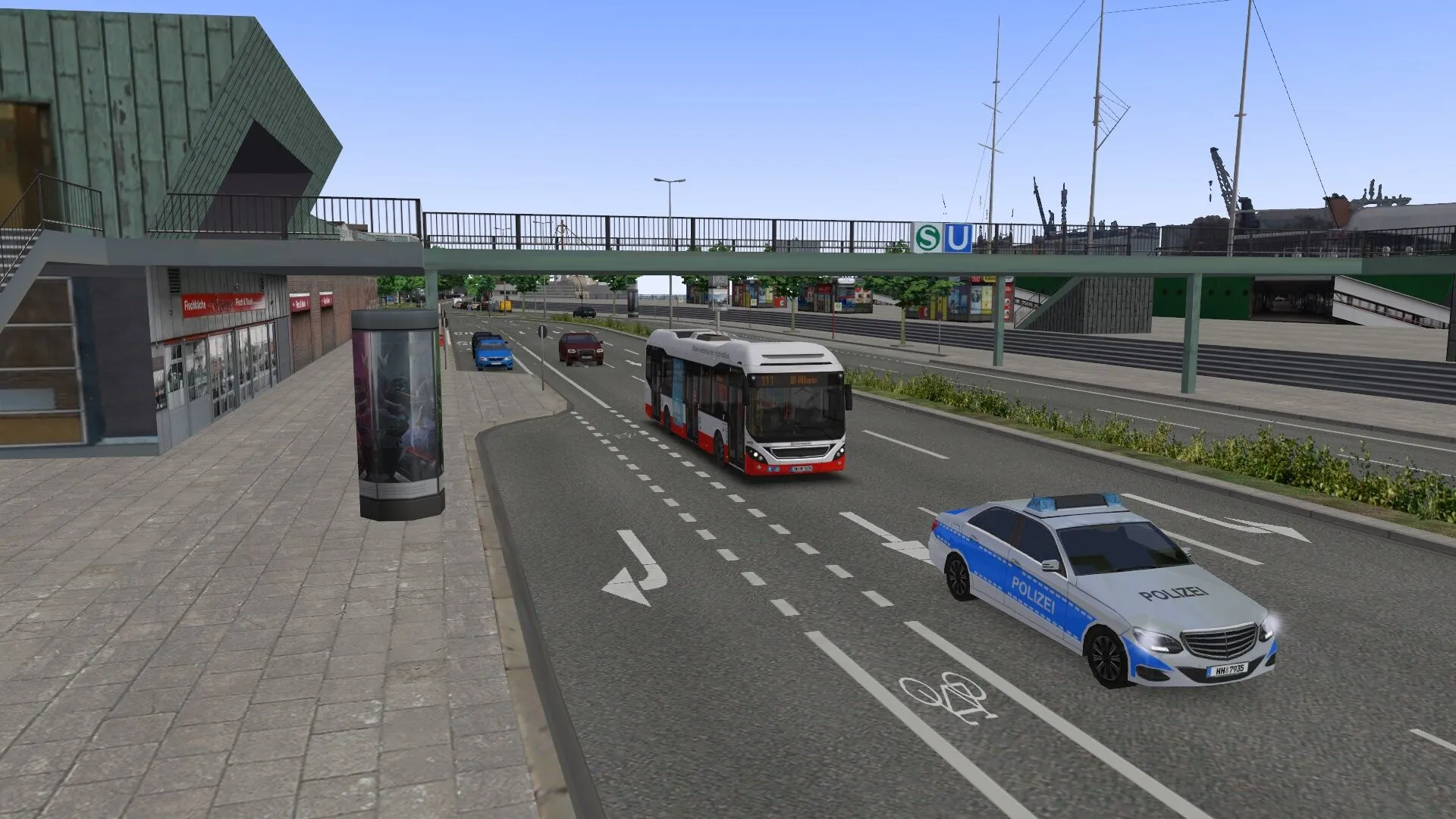 OMSI 2 Add-On HafenCity - Hamburg modern (PC Steam Key - Global)