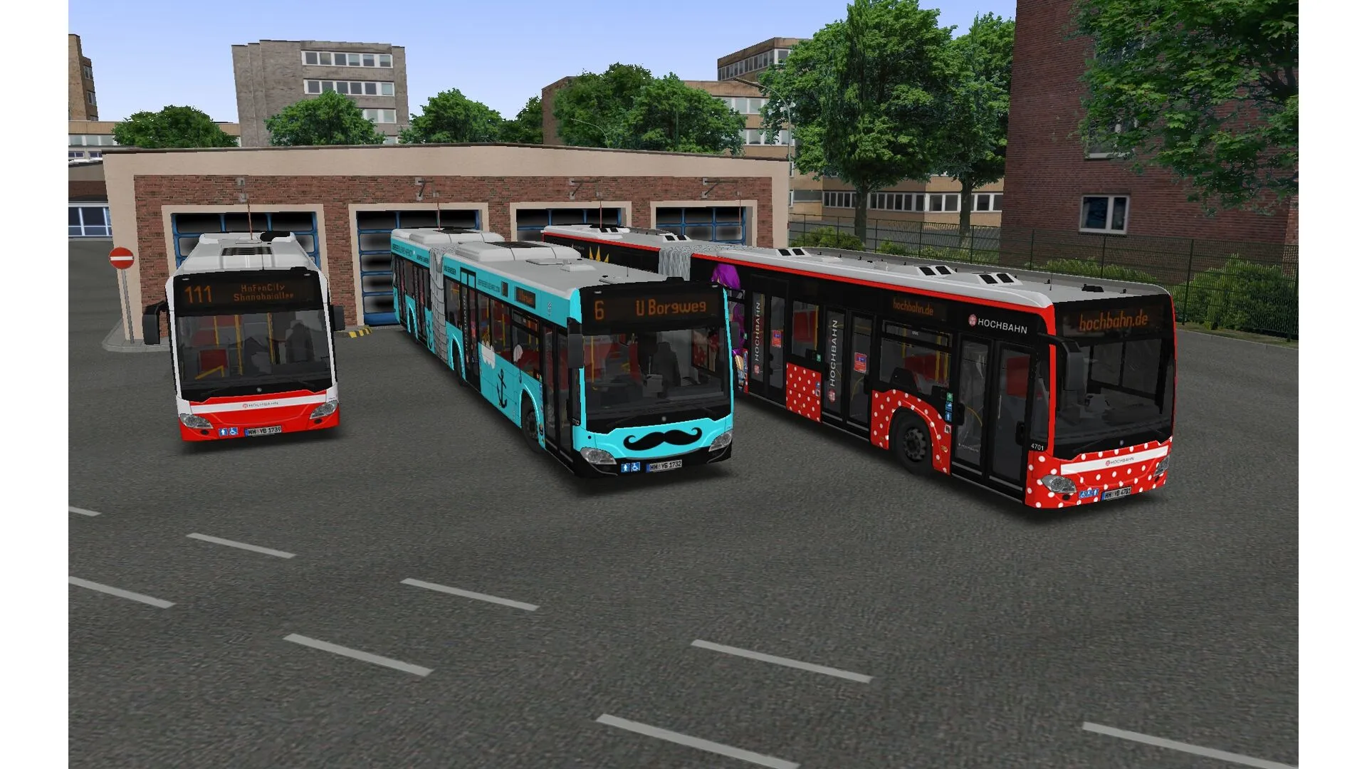 OMSI 2 Add-on Hamburger Buspaket (PC Steam Key - Global)
