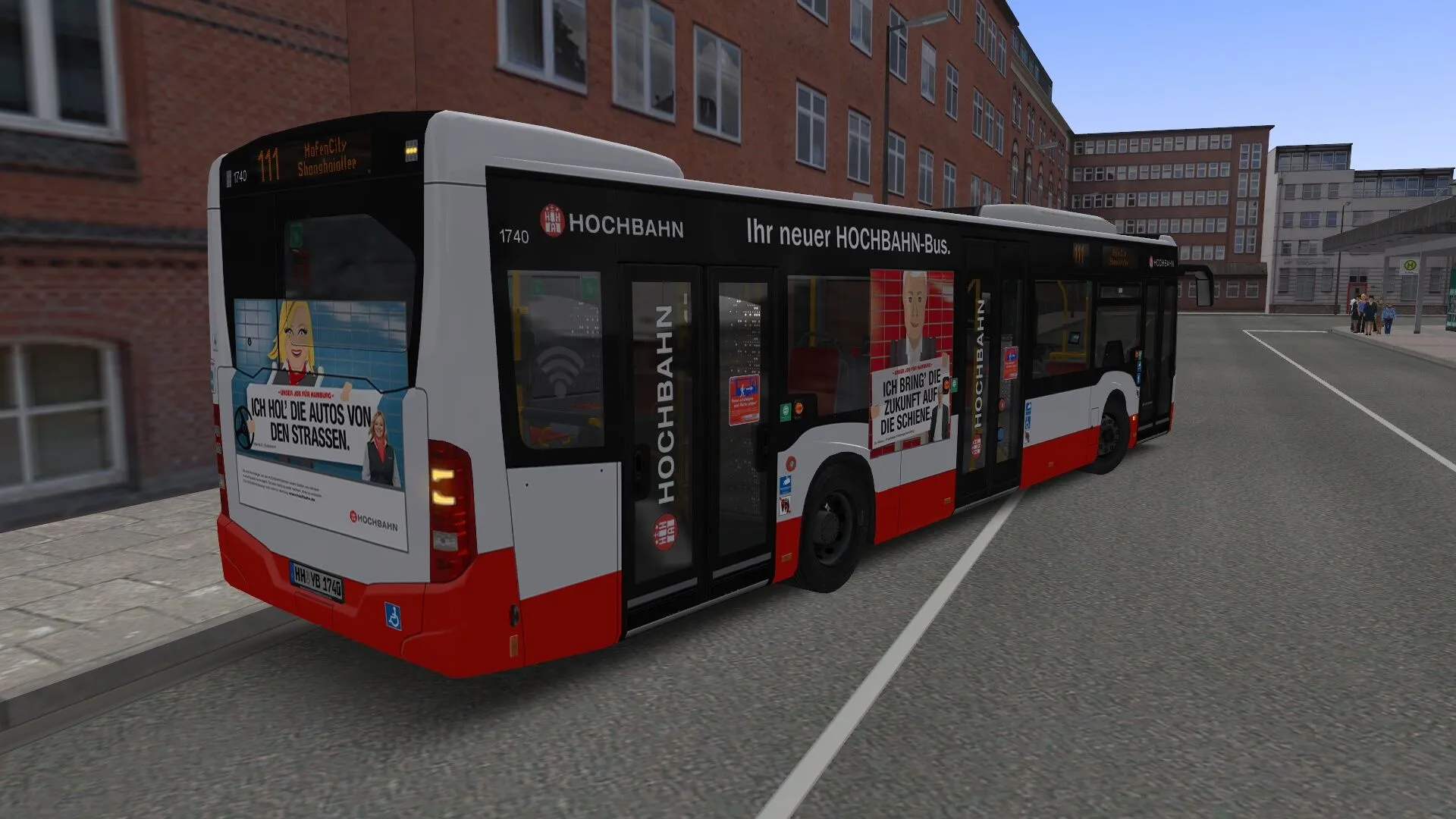 OMSI 2 Add-on Hamburger Buspaket (PC Steam Key - Global)