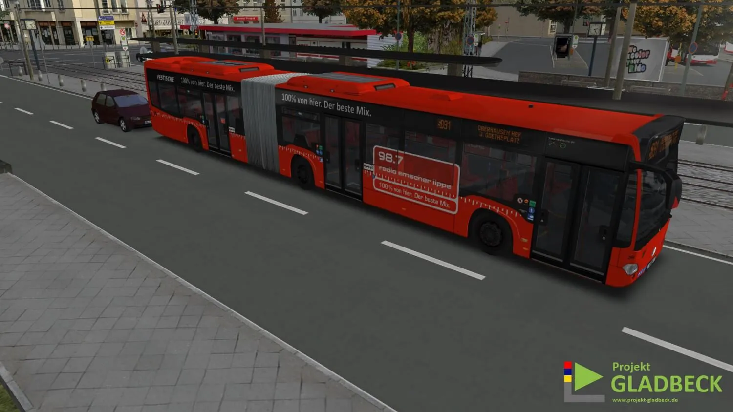 OMSI 2 Add-On Projekt Gladbeck (PC Steam Key - Global)