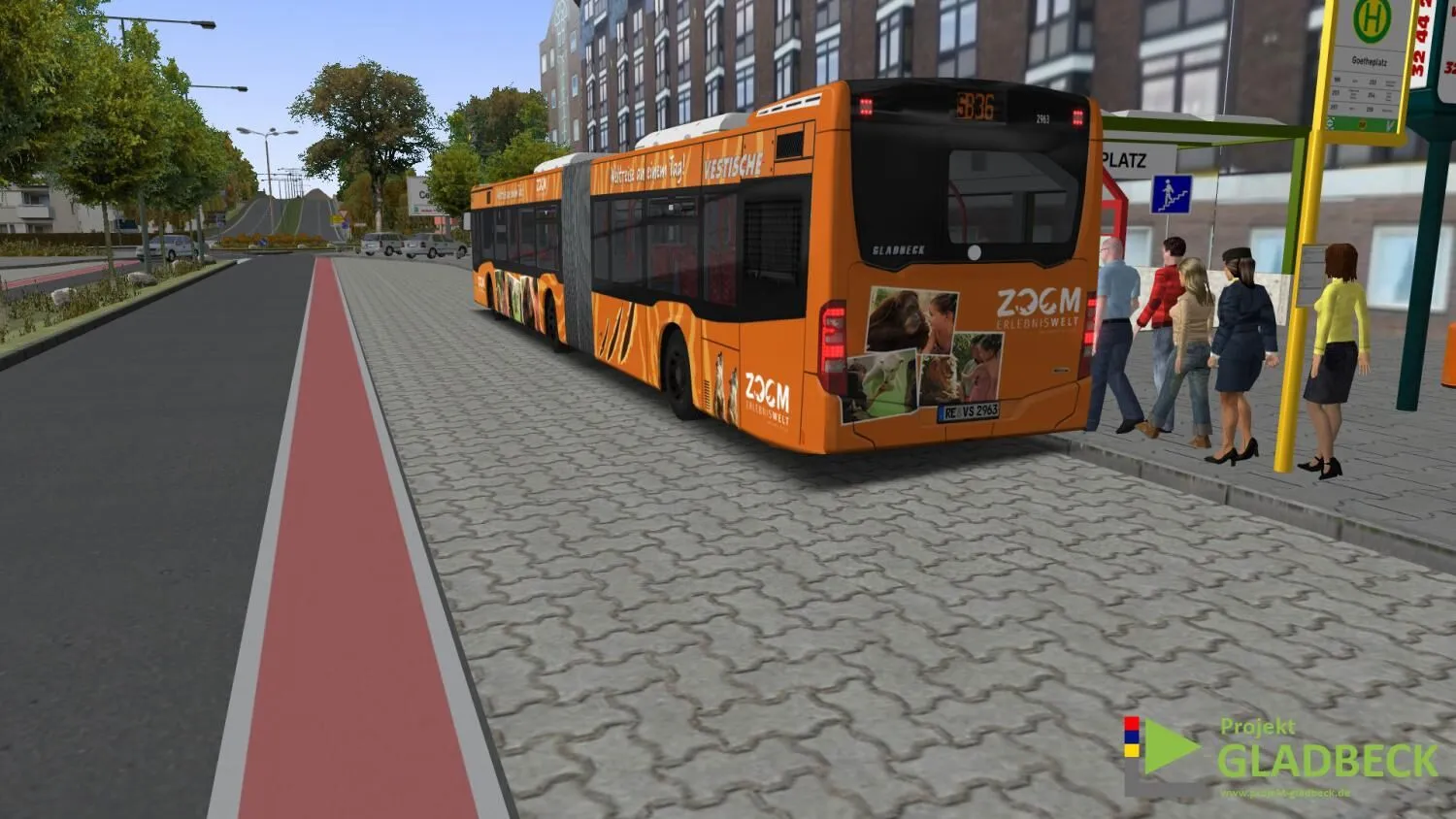 OMSI 2 Add-On Projekt Gladbeck (PC Steam Key - Global)