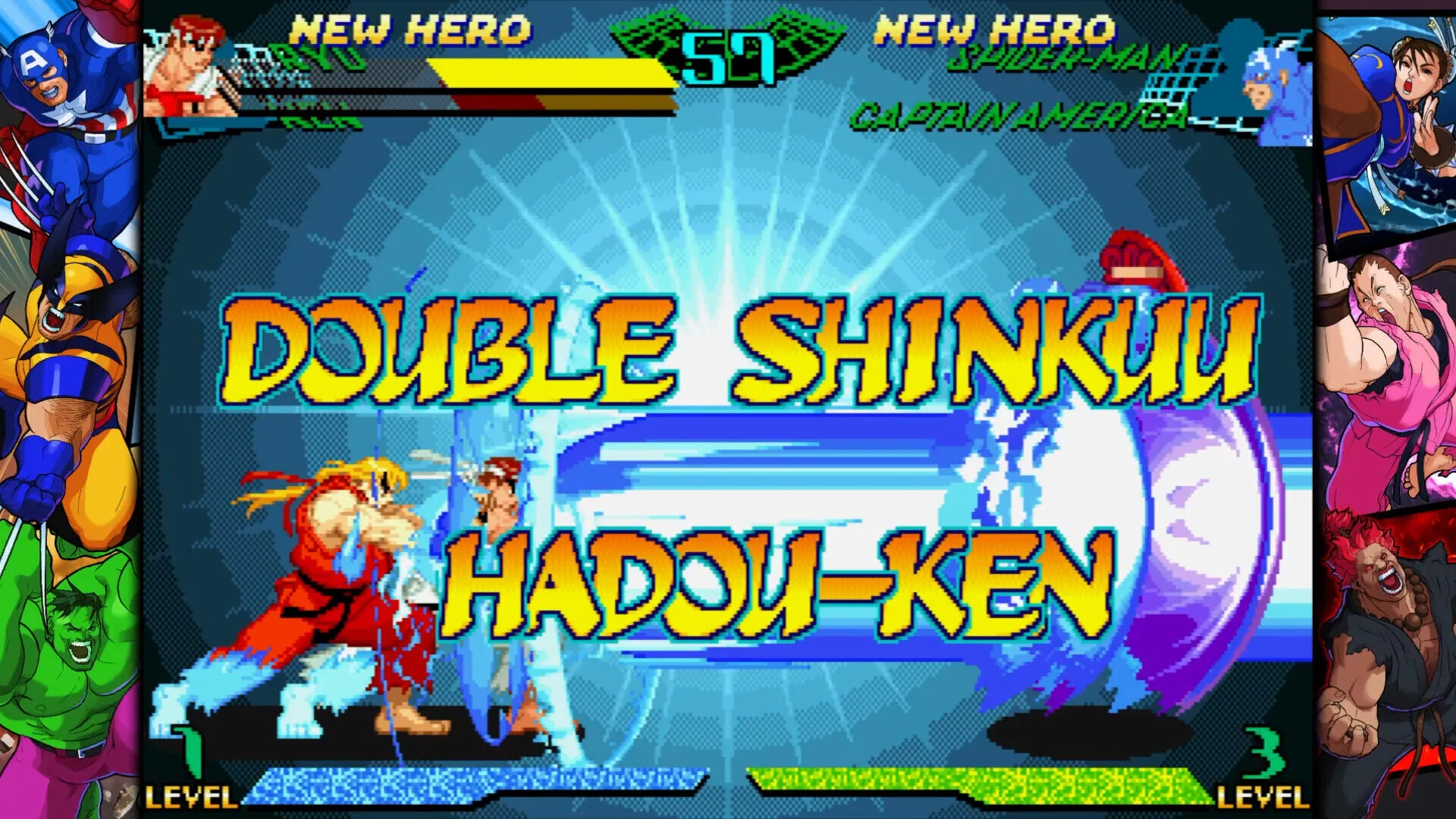 MARVEL vs. CAPCOM Fighting Collection : Arcade Classics (Clé PC Steam - Europe)