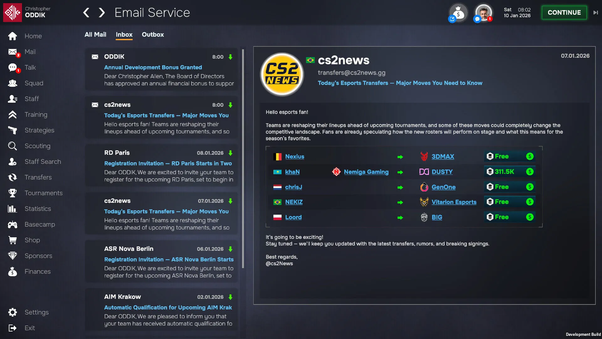 Esports Manager 2026 (PC Steam Key - Global)