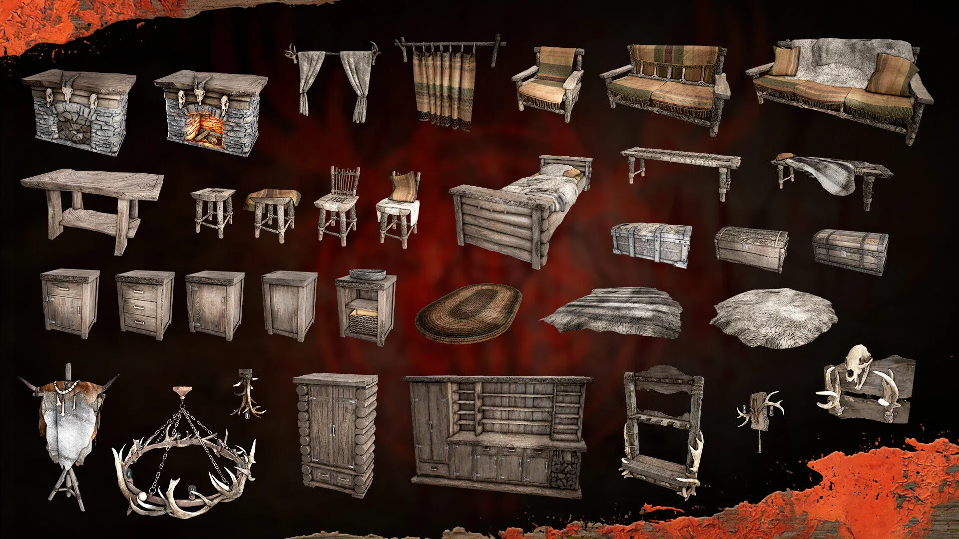 SCUM Woodland Furniture Pack (PC Steam Key - Global)