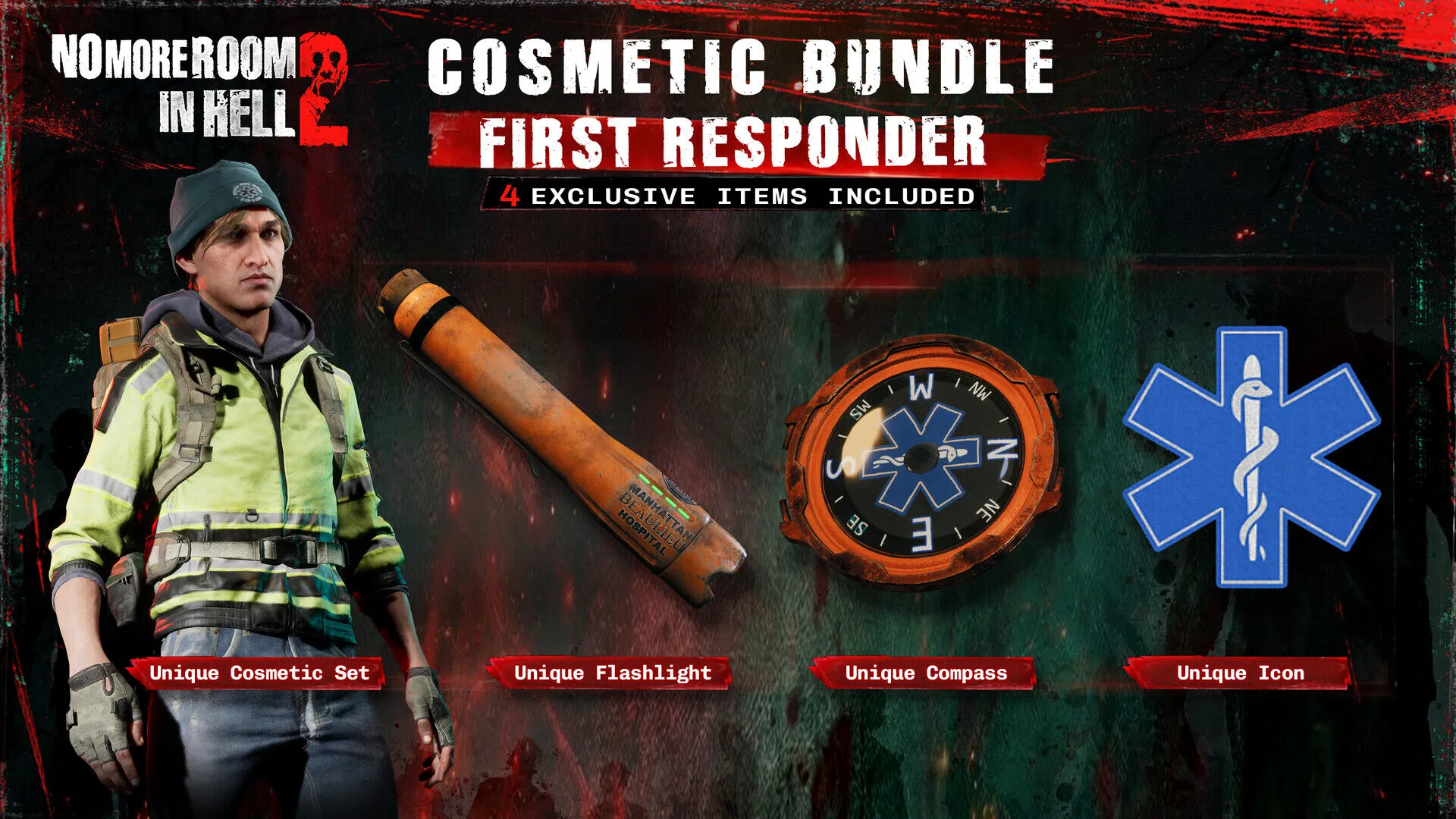 No More Room in Hell 2 - First Responder Pack (PC Steam Key - Global)