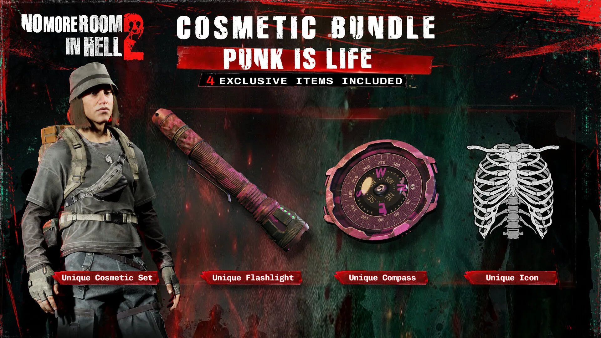 No More Room in Hell 2 - Punk is Life Pack (PC Steam Key - Global)