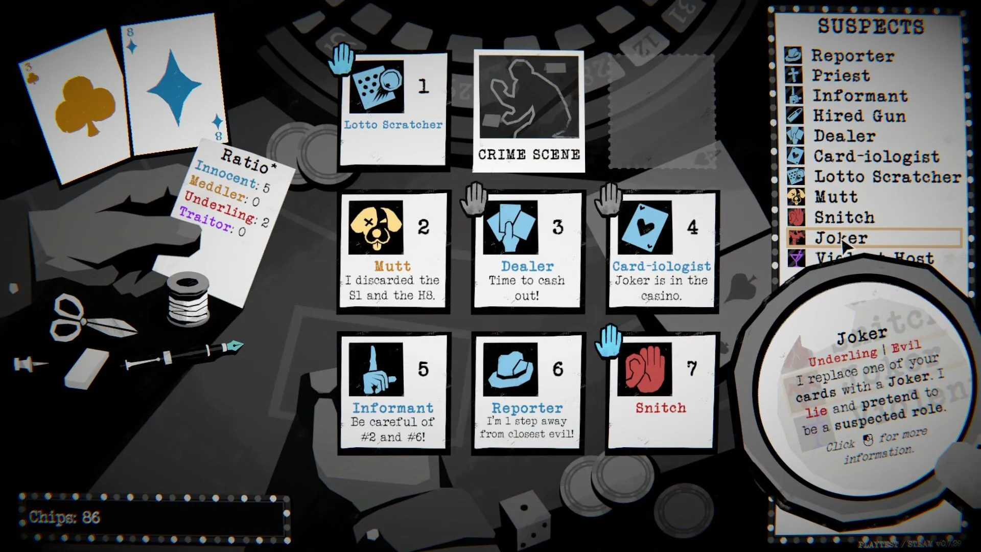 Dupery: A Game of Solo Deduction (PC Steam Key - Global)