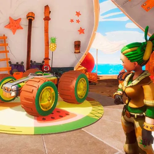 All Star Fruit Racing Nintendo Switch Avrupa (PC Steam Anahtar / Avrupa)