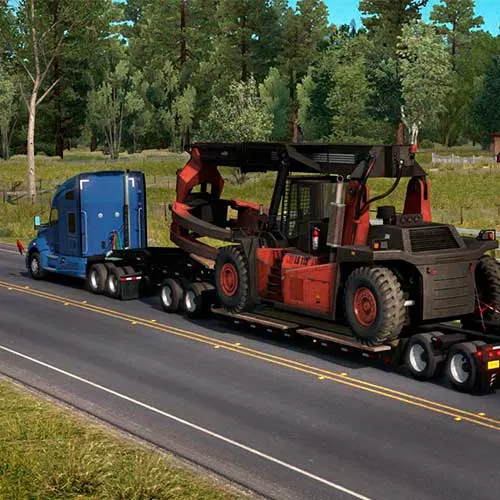 American Truck Simulator - Forest Machinery DLC Glo (PC Steam Key / Global)