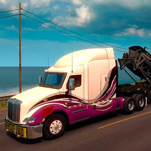 American Truck Simulator - Heavy Cargo Pack DLC Glo (PC Steam Key / Global)