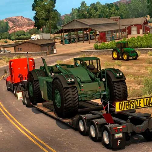 American Truck Simulator - Heavy Cargo Pack DLC Glo (PC Steam Key / Global)
