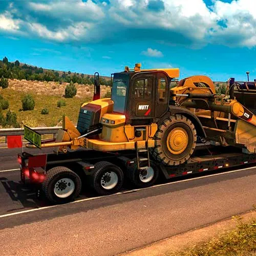 American Truck Simulator - Heavy Cargo Pack DLC Glo (PC Steam Key / Global)