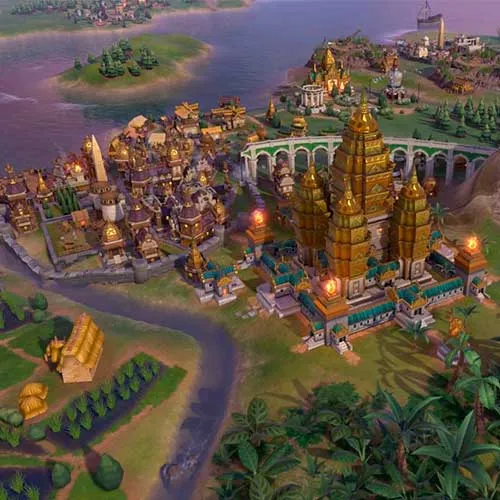 Civilization VI - Khmer ve Endonezya Medeniyetleri ve Senaryoları (PC Steam Anahtar / Global)