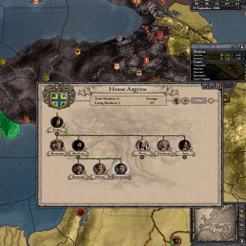 Crusader Kings II - Dynasty Shield DLC (مفتاح PC Steam / عالمي)