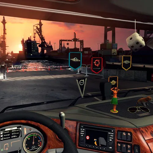 Euro Truck Simulator 2 - Accesorios para la cabina DLC Glob (PC Steam Clave / Global)
