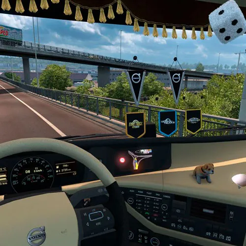 Euro Truck Simulator 2 - Accesorios para la cabina DLC Glob (PC Steam Clave / Global)