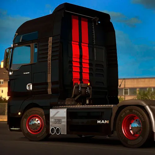 Euro Truck Simulator 2 - Pack «Wheel Turning» DLC Glo (clave para PC Steam / Global)