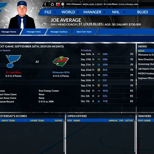 Franchise Hockey Manager 6 (PC Steam Key / Global)