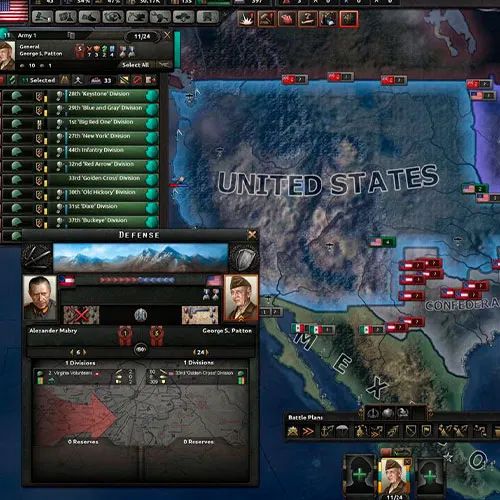 Hearts of Iron IV - Man the Guns DLC (PC Steam Key / Global)