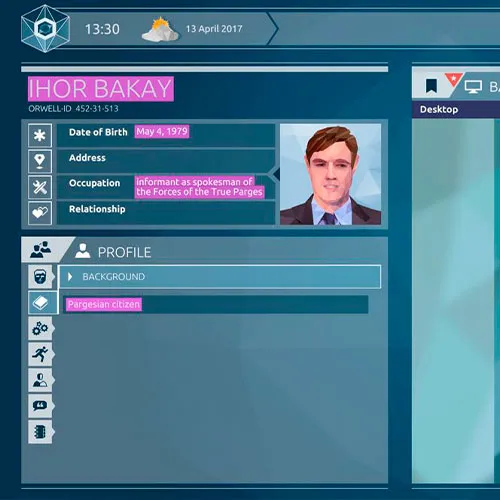 Orwell: Ignorance is Strength (PC Steam Key / Global)