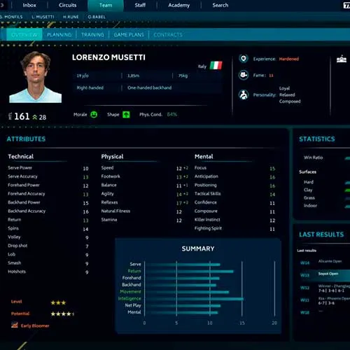 Tennis Manager 2021 (PC Steam Key / Global)