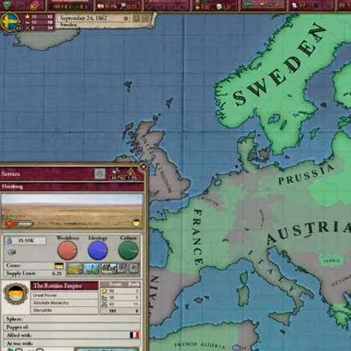 Victoria II: A House Divided DLC (PC Steam Key / Global)