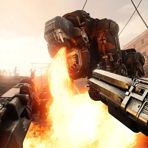 Wolfenstein II The New Colossus Nintendo Switch أوروبا (Nintendo Switch مفتاح / أوروبا)