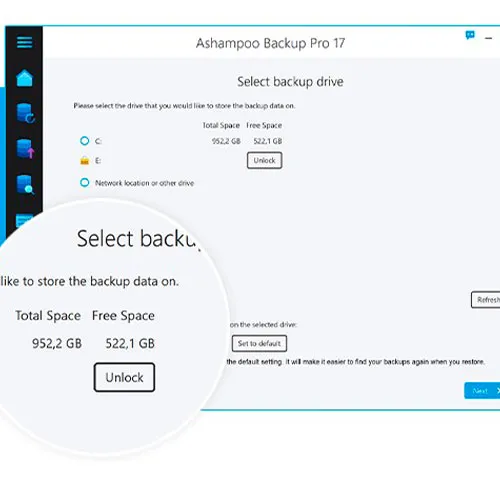 Ashampoo Backup Pro 17 (Windows) (Lebenslange Lizenz / Global)